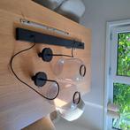 Hanglamp, Huis en Inrichting, Lampen | Hanglampen, Ophalen, Zo goed als nieuw, Glas, Minder dan 50 cm