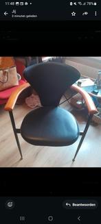 3 Mooie Eetkamerstoelen met Leren Bekleding, Antiek en Kunst, Ophalen