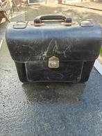 Vintage Leren Tas - Chauffeurstas, Overige merken, Gebruikt, Zwart, Ophalen of Verzenden