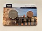 Coincard MIF 2018 Money Fair Maastricht, Verzenden, Koningin Beatrix, Euro's