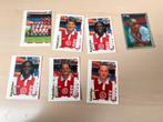 Panini 7 stuks Ajax Voetbal 98 met Laudrup, Ophalen of Verzenden, Zo goed als nieuw, Ajax, Poster, Plaatje of Sticker