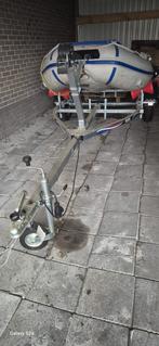 Lodestar met Yamaha 8pk 4takt nieuwe Kick trailer, Watersport en Boten, Rubberboten, Aluminium, Gebruikt, Benzine, Minder dan 70 pk