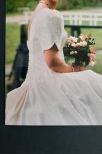 Trouwjurk roomwit, Kleding | Dames, Ophalen of Verzenden, Zo goed als nieuw, Wit, Trouwjurk