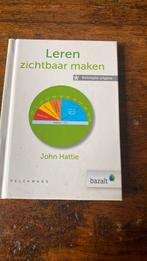 John Hattie - Leren zichtbaar maken, Boeken, John Hattie, Ophalen of Verzenden, Zo goed als nieuw, Nederlands