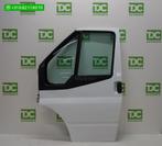 Ford Transit ('06-'14) Voorportier links wit, Auto-onderdelen, Deur, Gebruikt, Ophalen of Verzenden, Links