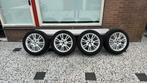 Jaguar velgen en banden 5x108 winter en zomer set 17 inch, Auto diversen, Wieldoppen, Ophalen of Verzenden, Zo goed als nieuw
