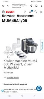 Keukenmachine Bosch MUM4, Ophalen, Gebruikt