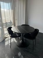 Ronde tafel + 3 stoelen, Ophalen, Gebruikt, Rond, Vier personen