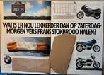 Advertentie BMW K100 RT en RS poster, Ophalen of Verzenden, Zo goed als nieuw, Motoren