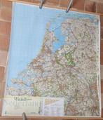 Wandkaart Nederland, Boeken, Atlassen en Landkaarten, Nederland, 2000 tot heden, Zo goed als nieuw, Landkaart