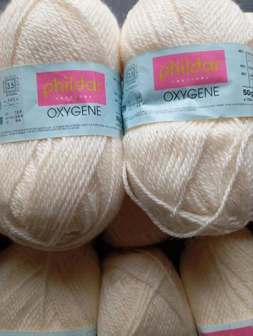 Breigaren van Phildar. Oxygene ecru.Bieden mag.  beschikbaar voor biedingen