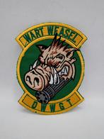 USAF patch 25th Fighter Squadron "Wart Weasel DWWGT", Verzenden, Luchtmacht, Amerika, Embleem of Badge