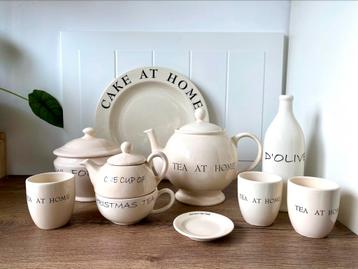Grote set Rivièra Maison servies oude collectie !! beschikbaar voor biedingen
