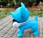 Chihuahua DJ spaarpot hond blauw, Ophalen of Verzenden, Nieuw