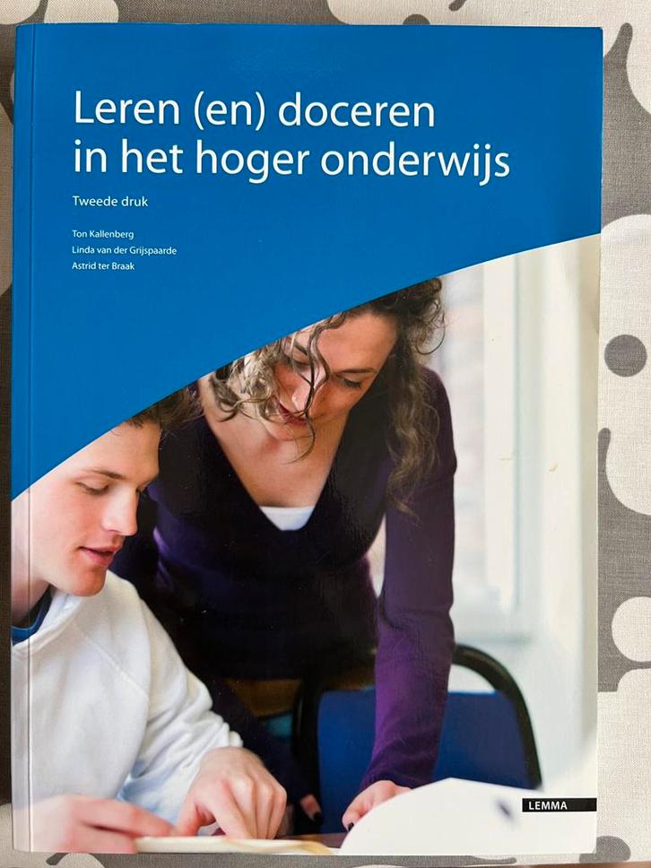 Leren (en) doceren in het hoger onderwijs, Boeken, Wetenschap, Zo goed als nieuw, Sociale wetenschap, Ophalen of Verzenden