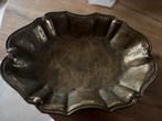 Antieke bronzen schaal met prachtige patina, Antiek en Kunst, Ophalen of Verzenden