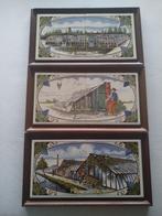 0033 - Complete set wandtegels “Kasbouw” – Voskamp & Vrijlan, Antiek en Kunst, Ophalen of Verzenden