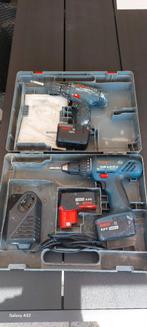 Bosch Schroefmachine  GSR 9,6V 2st., Doe-het-zelf en Verbouw, Gereedschap | Boormachines, Ophalen of Verzenden, Zo goed als nieuw