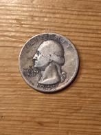 Usa quarter of dollar 1941 zilver, Ophalen of Verzenden, Noord-Amerika, Zilver