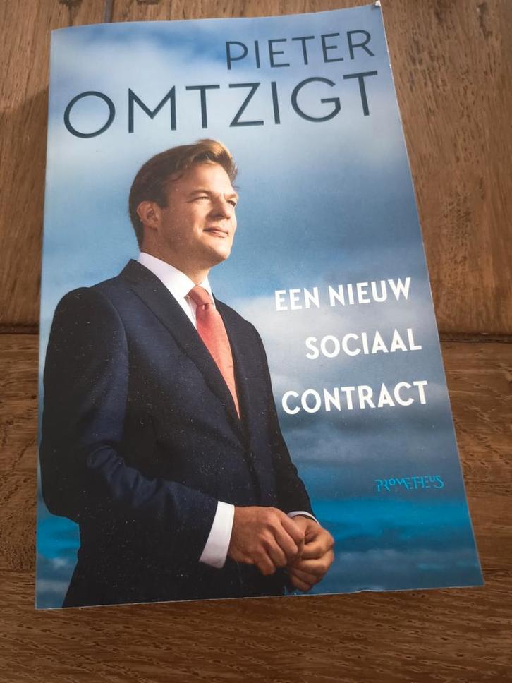 Pieter Omtzigt - Een nieuw sociaal contract, Boeken, Politiek en Maatschappij, Zo goed als nieuw, Nederland, Ophalen of Verzenden