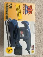 Topcraft Vlakschuurmachine TVM-250N - nieuw, Doe-het-zelf en Verbouw, Ophalen, Gebruikt, Minder dan 600 watt, Vlakschuurmachine