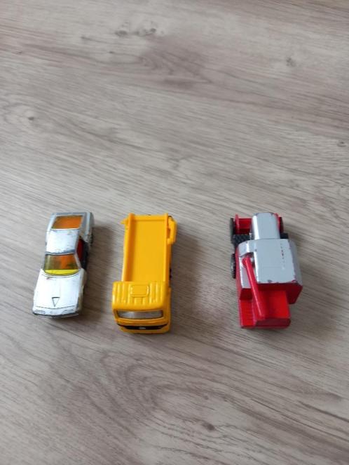 2 Siku voertuigen, Combine, vrachtwagen, Hobby en Vrije tijd, Modelauto's | Overige schalen, Gebruikt, Tractor of Landbouw, Ophalen of Verzenden