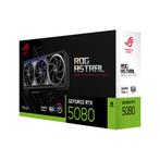 ROG Astral GeForce RTX 5080 16GB GDDR7 OC Edition, Computers en Software, Videokaarten, PCI-Express 4, Ophalen of Verzenden, Zo goed als nieuw