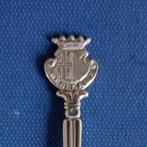 verzilverd lepeltje wapen Denekamp (posthoorn), Antiek en Kunst, Antiek | Bestek, Ophalen of Verzenden