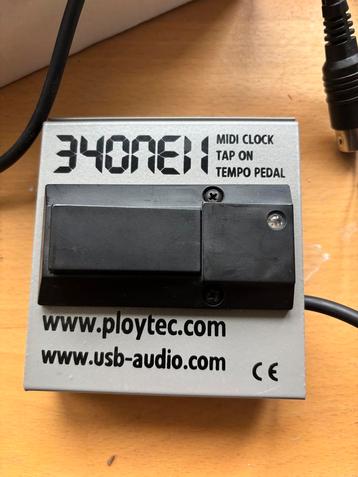 Ploytec 34 one 2 midi clock tap tempo beschikbaar voor biedingen