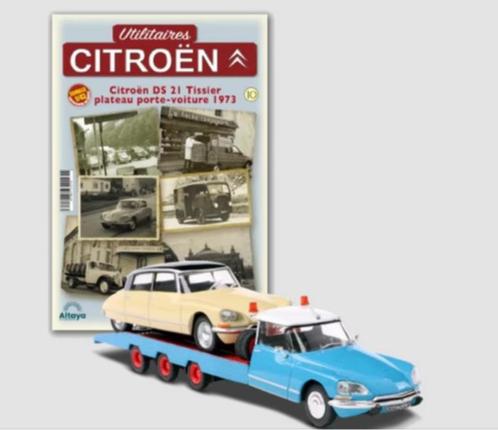 Citroen DS21 Tissier '73 + DS 1/43 Utilitaires Citroen # 10, Hobby en Vrije tijd, Modelauto's | 1:43, Nieuw, Auto, Overige merken