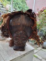 Afrikaans oud Hout Masker afrika chokwe chihongo tribal art, Antiek en Kunst, Kunst | Niet-Westerse kunst, Ophalen of Verzenden