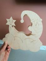 Houten lampje kinderkamer, Kinderen en Baby's, Kinderkamer | Inrichting en Decoratie, Ophalen of Verzenden, Zo goed als nieuw