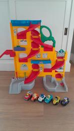 Fisher Price Little People parkeergarage inclusief 6 auto's, Kinderen en Baby's, Speelgoed | Fisher-Price, Ophalen, Gebruikt
