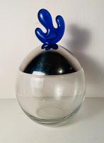Alessi Italy glazen design pot Big Ovo, Italie, Gebruikt, Pot, Bus of Blik, Ophalen of Verzenden