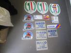 Iveco/Fiat stickers 14 stuks, Verzenden, Zo goed als nieuw, Auto of Motor