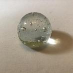 Retro Kleine Press papier glazen bol met luchtbelletjes, Ophalen, Gebruikt