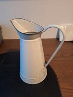 Brocante melkkan emaille wit, Antiek en Kunst, Curiosa en Brocante, Ophalen of Verzenden