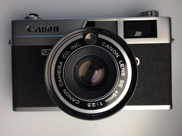 Canon  Canonet QL 25, 35mm Lens-Shutter Camera, Audio, Tv en Foto, Fotocamera's Analoog, Zo goed als nieuw, Compact, Canon, Ophalen of Verzenden