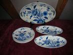 DELFTS BLAUW ontbijtset, Soc. Cer. Meastricht, Ophalen of Verzenden