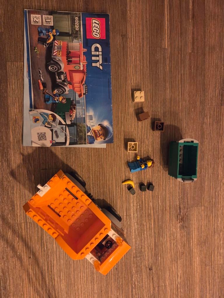 Lego city 60220, Ophalen, Gebruikt