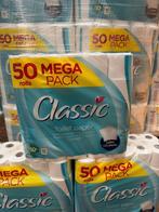 Groothandel partij toiletpapier 50 rollen 3 laags!!!, Ophalen of Verzenden, Schoonmaakmiddel