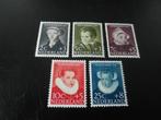 683-687 Kinderzegels 1956 Postfris, Postzegels en Munten, Postzegels | Nederland, Ophalen of Verzenden, Na 1940, Postfris