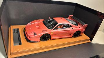 Ferrari F40 lemans 1996 press metallic pink tecnomodel 1.18 beschikbaar voor biedingen
