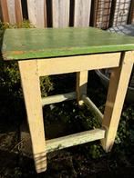 Vintage Brocante Houten Krukje, Ophalen