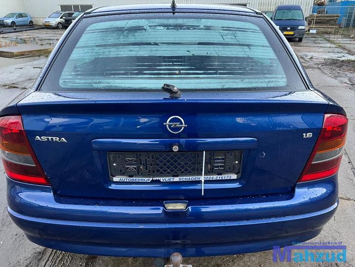 OPEL ASTRA G Blauw Z21B achterklep 1997-2004, Auto-onderdelen, Carrosserie en Plaatwerk, Achterklep, Opel, Achter, Gebruikt, Ophalen