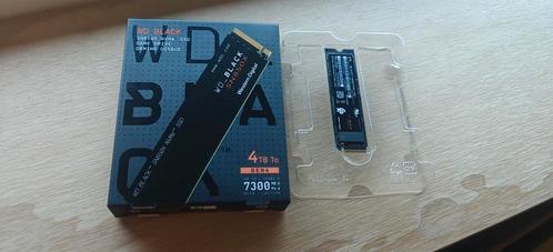 WD SN850x 4TB (SSD M.2 NVMe), Computers en Software, Harde schijven, Zo goed als nieuw, Ophalen of Verzenden
