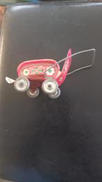 Antiek blikken speelgoed kinderwagen vaste  prijs €45.=, Antiek en Kunst, Antiek | Speelgoed, Ophalen of Verzenden