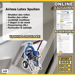 Wanden en plafonds weer wit in 1 dag Online offerte NL DU BE, Ophalen, 75 m² of meer, Geel