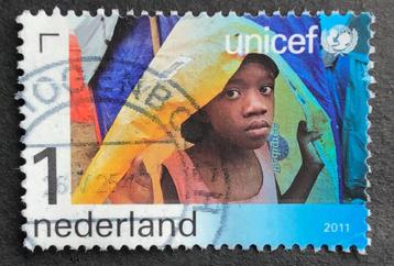 Postzegel Nederland Unicef 2011 beschikbaar voor biedingen