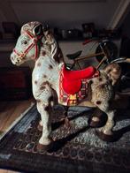 Blikken rijdend paard Merk: Moto lees verder, Antiek en Kunst, Antiek | Speelgoed, Ophalen of Verzenden